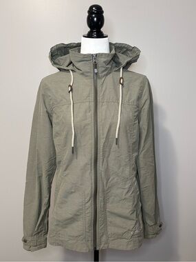 Eddie Bauer Travex Atlas Utility Jacket Khaki Green